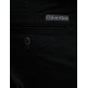 CALVIN KLEIN BLACK COTTON SIGNATURE SLIM CHINO (32 LENGTH) LV040EM628-UB1
