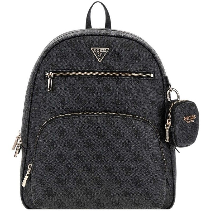 GUESS LRG TECH BACKPACK COAL LOGO POWER PLAY II SL712435-CLO