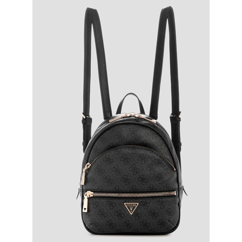 GUESS SMALL BACKPACK COAL LOGO MANHATTAN II SG711832-CLO
