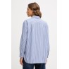 CALVIN KLEIN WOMEN SHIRT STRIPES BLUE LV044D170G-ZNX