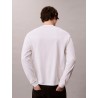 CALVIN KLEIN ARCHIVE LOGO RELAXED LONGSLEEVE WHITE  T-SHIRT LV04RD247G-YAF