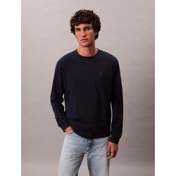 CALVIN KLEIN ARCHIVE LOGO RELAXED LONGSLEEVE DARK SAPPHIRE LV04RD247G-CEF