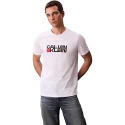 CALVIN KLEIN  T-SHIRT BRILLIANT WHITE LV04RD814G-YAA
