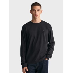 GANT LONGSLEEVE T-SHIRT REGULAR SHIELD BLACK 3G2004049-005