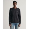GANT LONGSLEEVE T-SHIRT REGULAR SHIELD BLACK 3G2004049-005