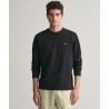 GANT LONGSLEEVE T-SHIRT REGULAR SHIELD BLACK 3G2004049-005