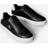 CALVIN KLEIN BLACK CLASSIC CUPSOLE LACEUP LTH SNEAKER YM0YM01435-0GM