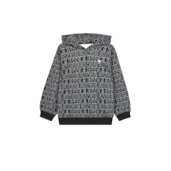 GUESS GIRL SWEATSHILT LOGO BLACK J5YQ02KAD74-PZ95