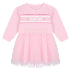GUESS NEW BORN DRESS SET PINK A5YK00KB8R0-G65U