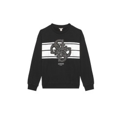 GUESS ACTIVE TOP SWEATSHIRT BLACK J5YQ01KA6R4-JBLK