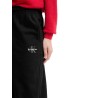 CALVIN KLEIN TERRY JOGGER FRENCH MONOLOGO SWEATPANTS BLACK LV047B235G-UB1