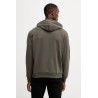 CALVIN KLEIN COTTON HOODIE SWEATSHIRT BELUGA LV04RD243G-PAR