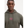 CALVIN KLEIN COTTON HOODIE SWEATSHIRT BELUGA LV04RD243G-PAR