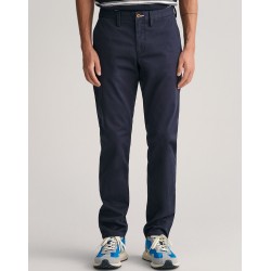 GANT SLIM TWILL CHINOS DARK BLUE 1505221-410