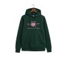 GANT REGULAR SWEATSHIRT ARCHIVE SHIELD TARTAN GREEN  2047082-374