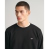GANT REGULAR SHIELD C-NECK SWEATSHIRT BLACK 2006065-005