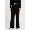 GUESS 3D PEONY WIDE LENG PANTS BLACK V5YB19KBSL2-FJ8A