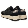 TAMARIS BLACK LEATHER SNEAKER 1-23772-45-098
