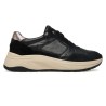 TAMARIS BLACK LEATHER SNEAKER 1-23772-45-098