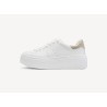 TAMARIS WHITE LEATHER SNEAKER 1-23755-45-118