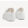 TAMARIS WHITE LEATHER SNEAKER 1-23755-45-118