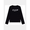GUESS GIRL LONGSLEEVE T-SHIRT BLACK J5YI13K6YW4-JBLK