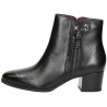 TAMARIS BLACK LEATHER BOOT 1-25367-45-001