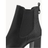 TAMARIS BLACK STRUCT VEGAN BOOT 1-25351-41-021