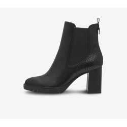 TAMARIS BLACK STRUCT VEGAN BOOT 1-25351-41-021