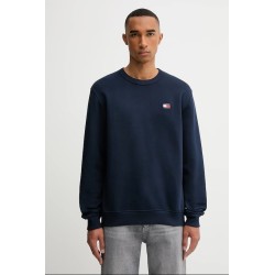 TOMMY HILFIGER REG BADGE CREW EXT DARK NIGHT NAVY DM0DM20660-C1G