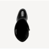 TAMARIS BLACK LEATHER BOOT 1-25533-45-003