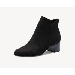TAMARIS BLACK VEGAN BOOT 1-25354-43-098