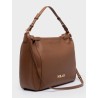NOLAH  MARY TAMPA BROWN LIGHT GOLD SHOULDER BAG