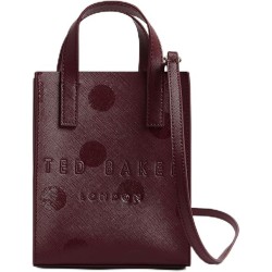 TED BAKER POLKA DOT MINI ICON BAG DP-PURPLE 282220