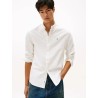 TOMMY HILFIGER REG OXFORT SHIRT ECRU DM0DM21298-YBL