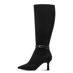TAMARIS SUEDE BOOTS BLACK 1-25516-45-001