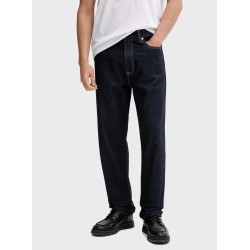 CALVIN KLEIN JEANS PANTS RAW RINSE DARK BLACK L32 LV04RD713G-5DB32
