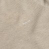 GANT LIGHT BEIGE COTTON PIQUE C NECK 8040521-253