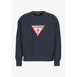 GUESS ICONIC TRIANGLE  SWEATSHIRT BLUE M4YQ21K9V31-A71W
