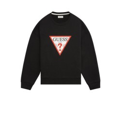 GUESS ICONIC TRIANGLE  SWEATSHIRT BLACK M4YQ21K9V31-JBLK