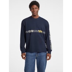 GUESS GJ CN LS OS TEE SWEATSHIRT BLUE M5BI34K8FQ4-A71W