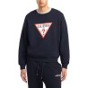 GUESS ICONIC TRIANGLE  SWEATSHIRT BLUE M4YQ21K9V31-A71W