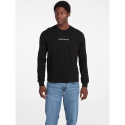 GUESS REG EMBRO TEE T-SHIRT BLACK M5RI84K8HM0-JBLK