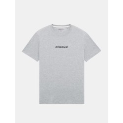 GUESS GJ SS CN SLIM LOGO EMBRO TEE T-SHIRT GREY M4YI52K8HM0-H90Z