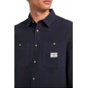 GUESS REG POCKETS SHIRT NAVY BLUE M4YH37WGCF1-A71W