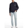 GUESS REG POCKETS SHIRT NAVY BLUE M4YH37WGCF1-A71W