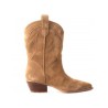 STUDIO MODE FRIDA LEATHER BOOTS TAUPE KI-5099