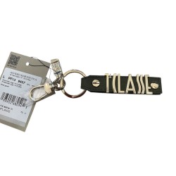 ALVIERO MARTINI MOSS GREEN KEYHOLDER LOGO 1A CLASS PF139407-0609