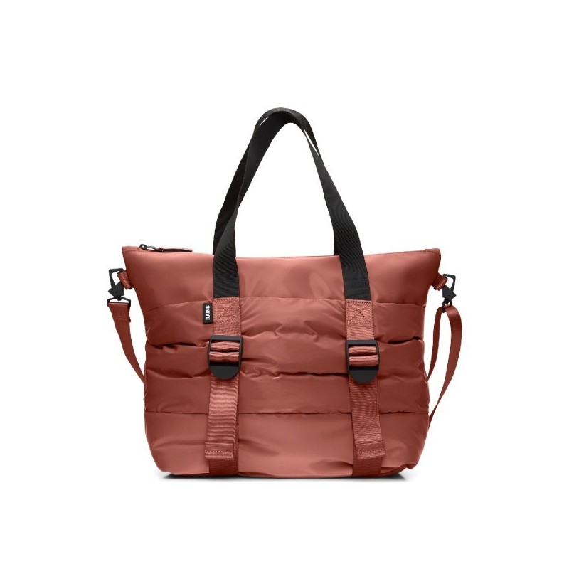 RAINS PUFFER MIX TOTE BAG MINI W3 WEEKEND BAG HONOR 14010-125