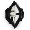 RAINS PUFFER MIX TOTE BAG MINI W3 WEEKEND BAG BLACK 14010-01
